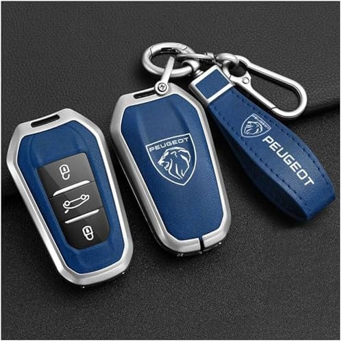 ZGNBKLS Porte Clef Voiture pour Peugeot 3008 301 308 308, Durable Porte Clé Voiture Accessoires,F