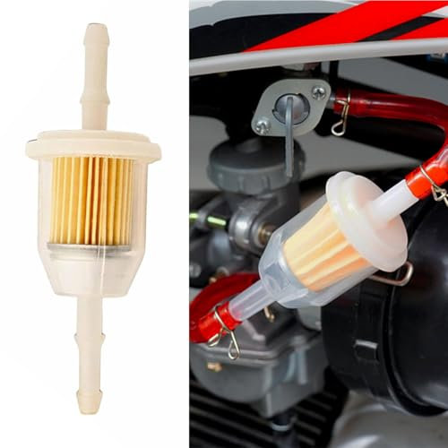 Small Engine Fuel Filter ,Gas Inline Fuel Filter Replacemen for Lawnmower Scooter Motorcycle ATV Quad Go Karts