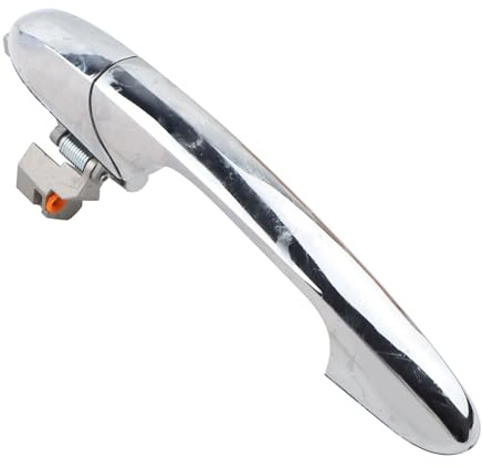 BONRYAN Left Outer Door Handle Compatible with for Fiat 500 2007-2018, for Fiat 500 C 2009-2018 735592026 73545876