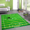 CARPETIA Kinderteppich Spielteppich Jungen Kinderzimmer Teppich Fußball grün Größe 160x230 cm