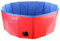 Pets Collection Dog Swimming Pool Diameter 80 x 30 cm Red Blue