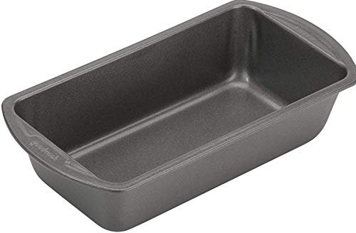 Good Cook 04025 4025 Loaf Pan, 8 x 4 Inch, Grey (5-Pack)