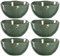 LEONARDO HOME Matera Cuenco de cerámica de 12 cm, Color Verde