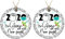 MUMEOMU 2020 Weihnachtsschmuck, Einzigartige Weihnachtsverzierung für Christbaumschmuck, Weihnachtsbaum Anhänger Set Kreative Freunde Geschenk für Familienfreunde