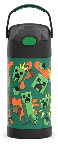 Thermos Funtainer - Botella de 12 onzas - Minecraft