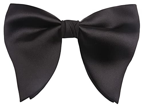 WANYING Nœuds Papillon Oversize pour Homme Grands Noeuds Papillon Surdimensionné avec Fermeture à Crochet Déjà-noué et Réglable
