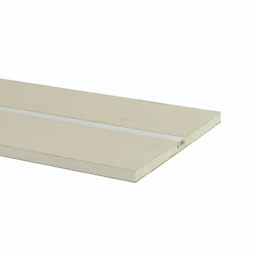 Profilo led cartongesso 2 mt x 12 cm| Profili Led Integrato nel cartongesso |Taglio di Luce Integrata nel Cartongesso | Profilo porta led in cartongesso 2 mt x 12 cm