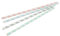 GREENBOX Papier-Strohhalme 20 cm pastell gestreift I Ø 0,6 cm I nachhaltige Strohhalme für Feste & Gastro I biologisch abbaubar & plastikfrei I aus recycelten Materialien I 250 Stück