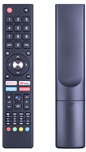 TCNOUMT GCBLTV02ADBBT ChiQ Saba Telecomando di ricambio per Changhong Saba TV U55H7S L32H7A L50H7A L43H7S U55IP7UHD U58H7A U65H7S SA32S67A9 SA40S67A9
