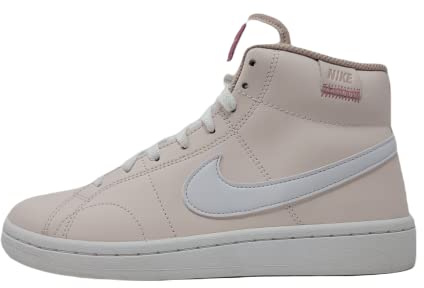 Nike Court Royale 2 Mid, Baskets Basses pour Femme, Rose Clair Blanc, 38 EU