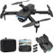 Dodoore XT204 Drone with Camera 8K Dual Brushless 6-Axis Gyro 2.4GHz 45mins Long Flight Optical Flow Positioning Gesture Photography Headless Mode 360° Obstacle Avoidance Foldable Black 3 Battery