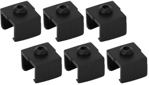 Manchons Silicone pour Hotend Ender 3 V3 SE – Lot de 6, Haute Température, Ignifuge, Ajustement Parfait