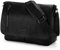 VX VONXURY Umhängetasche Herren und Damen, Vegan Leder 14 Zoll Laptoptasche Messenger Bag Arbeitstasche für Arbeit Schule(Schwarz)