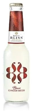 Confezione da 24 pezzi Royal Bliss Ginger Beer - Bottiglia di vetro 200 ml
