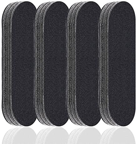 BNG Foot File Set, 40 Pieces Replacement Sandpaper Refill Pads, Pedicure Tool for Stainless Steel Foot Rasp, Hard, Cracked Heel, Dead Skin, Cuticle, Callus Remover, #180
