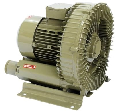 Wirbelgebläse, Hochdruck-Vortex-Luftgebläse-Belüfterpumpe for Fischteich-Aquakultur Und Industriellen Einsatz,zum Blasen oder Saugen von Luft(HG-370S)