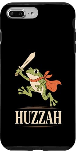 Huzzah Frog Knight Fantasy Medieval Ren Faire Love Frog Case for iPhone 7 Plus/8 Plus