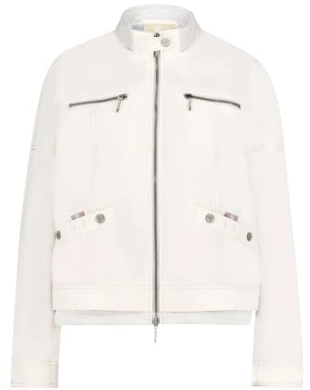 Amber & June Damen Sommerjacke mit Stehkragen