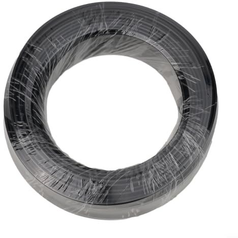 Cavo riscaldante da 220 V con autoregolazione per proteggere le condutture dell'acqua dai danni del gelo, cavo riscaldante elettrico da 17 W/m con guaina in PE per tubi in metallo e plastica (5 m)