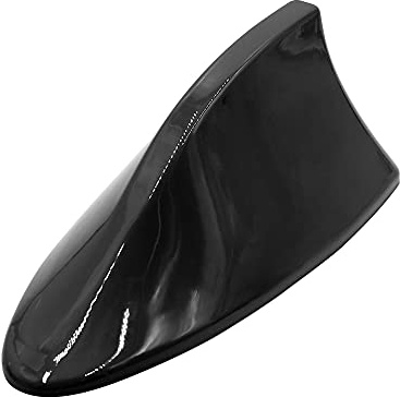 sourcingmap Shark Fin Shape Car Roof AM FM Radio Signal Aerial Antenna Black
