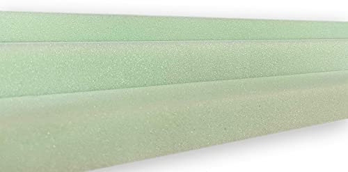 Plancha de Espuma Estándar - Densidad Dura D30kg (200 x100 x02 cm de Grosor) - Color Verde