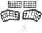 Cuppini KIT GRIGLIE PARA SASSI PER FRECCE LAMPEGGIATORI PER VESPA PX DAL 1980 AL 2011