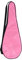 VGEBY Schlägertasche Squash Schlägerhülle Gepolsterte Schlägertragetasche mit Verstellbarem Schultergurt(Rosa) Sportequipmentbagcase Badminton Und Sportequipmentbagcase Badminton Und Tenniszubehör