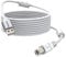 MOSWAG Cavo Stampante USB Tipo A a B 32,8 Piedi/10 Metri - Alta Velocità per HP, Canon, Dell, Epson, Lexmark, Xerox, Brother, Samsung e Altri