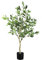 YOLEO 4FT Artificial Bay Laurel Tree Faux Ficus Plant with Lifelike Leaves Fake Silk Bay Laurel Tree for Home Office Indoor Decor