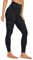 CRZ YOGA Gebürstetes Gefühl Damen Sport Leggings Yogahose High Waist Blickdicht Fitness Leggins Sporthose - 71cm Dunkelgraue Tarnung 40