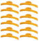 ZIBARBER Hair Clip, 12 PCS Butterfly Metal Finger Wave Clips Clamps, Aluminum Tip, Wavy Hair, Vintage Hairstyle Inspirations for the Classic Woman, Gold, Small, Female