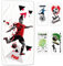 GRAZDesign Duschtuch Fussball Kinder mit Namen personalisiert | Saugstarkes Badetuch für Jungen Handtuch Strand-Tuch 50x100cm