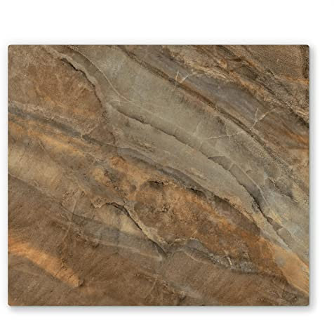 60x52cm - Herdabdeckplatte, Herdabdeckung für Glaskeramik-Kochfelder, Gehärtetes Glas, 60x52cm, mehrfarbig, Schneideplatte