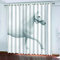 Vorhang Blickdicht Schlaufenschal Weißes Pferd Tier Wild 2 Stücke 183 X 214 cm (B X H) Verdunkelungsvorhang Schlaufen Gardinen Für Wohnzimmer Schlafzimmer Kinderzimmer Verdunklungsvorhänge
