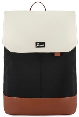 LOVEVOOK Rucksack Damen, Groß Wasserdichter Laptop Daypack Reiserucksack Arbeitstasche Elegant mit 15,6 Zoll Laptopfach, Schulrucksack Business Travel Backpack Women für Uni Reise Büro Alltag, Schwarz