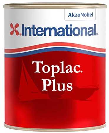 International Toplac Plus Marine Gloss - Mediterranean White (Med White) 750ml