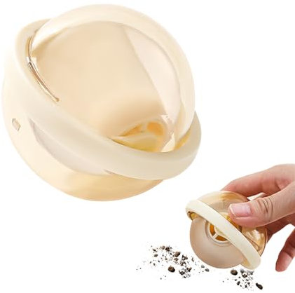 Haarroller für Katzen,Klebrige Fusselrolle Tierhaare Wiederverwendbar Sauberkugel Gel Fusselroller Kleidung Lint Roller Ball Fusselentferner für Kleidung,Möbel,Reisen (Beige)