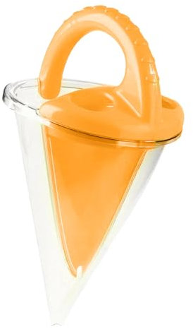 ANIROY Spilling Funnel Sand, Spilling Funnel Sand and Water Toy, Sand Castle Building Kit, Sand Toys for Kids (Orange)