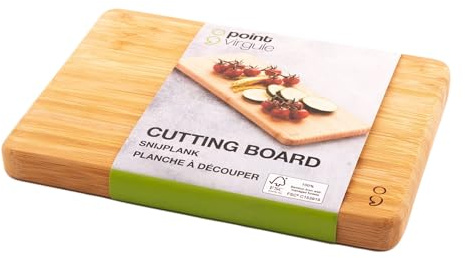 Point-Virgule Tabla de cortar, accesorio de cocina para cortar pan, carne, frutas y verduras, pequeña, 20x14.5x1.8cm