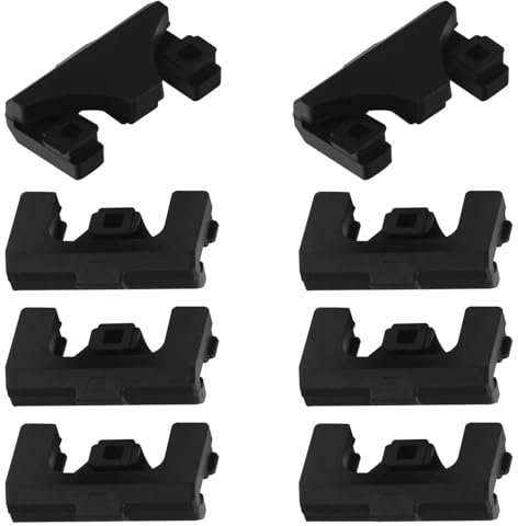 Oiieco 8 Pcs Silicone Bumper Feet for Instant Vortex Plus, Air Fryer Silicone Bumpers,Rubber Feet for Air Fryer Tray,Instant Pot Accessories,Air Fryer Gasket,Air Fryer Silica Gel Tip Replacement