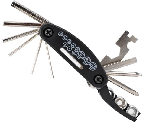 RuiJOTWAT Multi-Tool Accessories Multi System Hex Luthier Tools for Guitar/Bass Guitars/Drums / 15-in-1