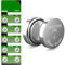 TECHZOCO Pilas de Boton oxido Plata, Pilas de Boton, Pilas SR927SW, Pilas 395, Voltaje de la Pila: 1,55 V, Capacidad de batería: 55 mAh, Pilas Larga duracción, Pack de 10 Unidades