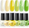 Modelones Nail Polish Set 6 Colors Yello Nail Polish Kit Quick Dry Nail Polish Green Nail Polish Manicure Diy Home Salon For Women