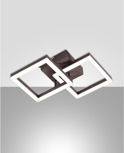 BARD Moderne LED-Deckenleuchte 21 W Corten 3394-28-361 Fabas Luce
