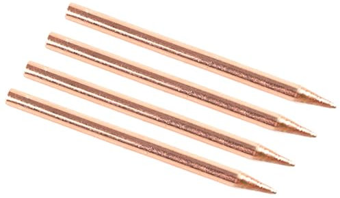 Pack of 4 18650 Spot Welder Electrode Tip Needle 50mm Length for Steel Strip Various Battery Type Accessories