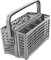 GOOHOCHY Dishwasher Utensil Basket Cutlery Holder for Items Durable Storage for Forks Spoons and Chopsticks Compatible with Whirlpool