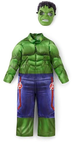 Disney Store Official Incredible Hulk Costume for Kids – Marvel Superhero Fancy Dress Outfit