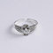 Damen 925 Sterling Silber Ringe Verstellbare,Vintage Mode Persönlichkeit Eule Tierische Form Für Lady Student Style Party Schmuck