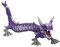 Oriental Galerie Drachen Figur Dragon Gothic Fantasy Märchen Mystik Mythologie Skulptur Lindwurm Asien Deko Drache ca. 44 cm aus Holz Lila