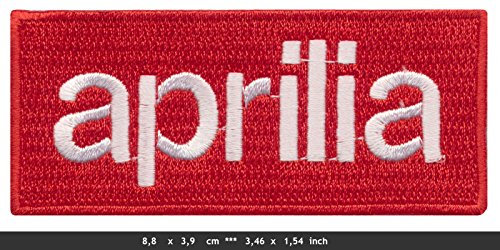Aprilia Patch Aufnäher Aufbügler Motorrad RSV4 Shiver Dorsoduro Moto GP